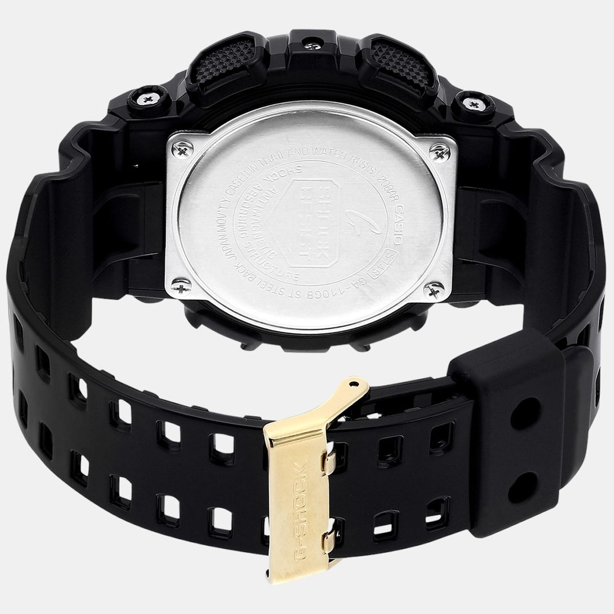 G-Shock Men Quartz Gold Dial Analog-Digital Resin Watch G339