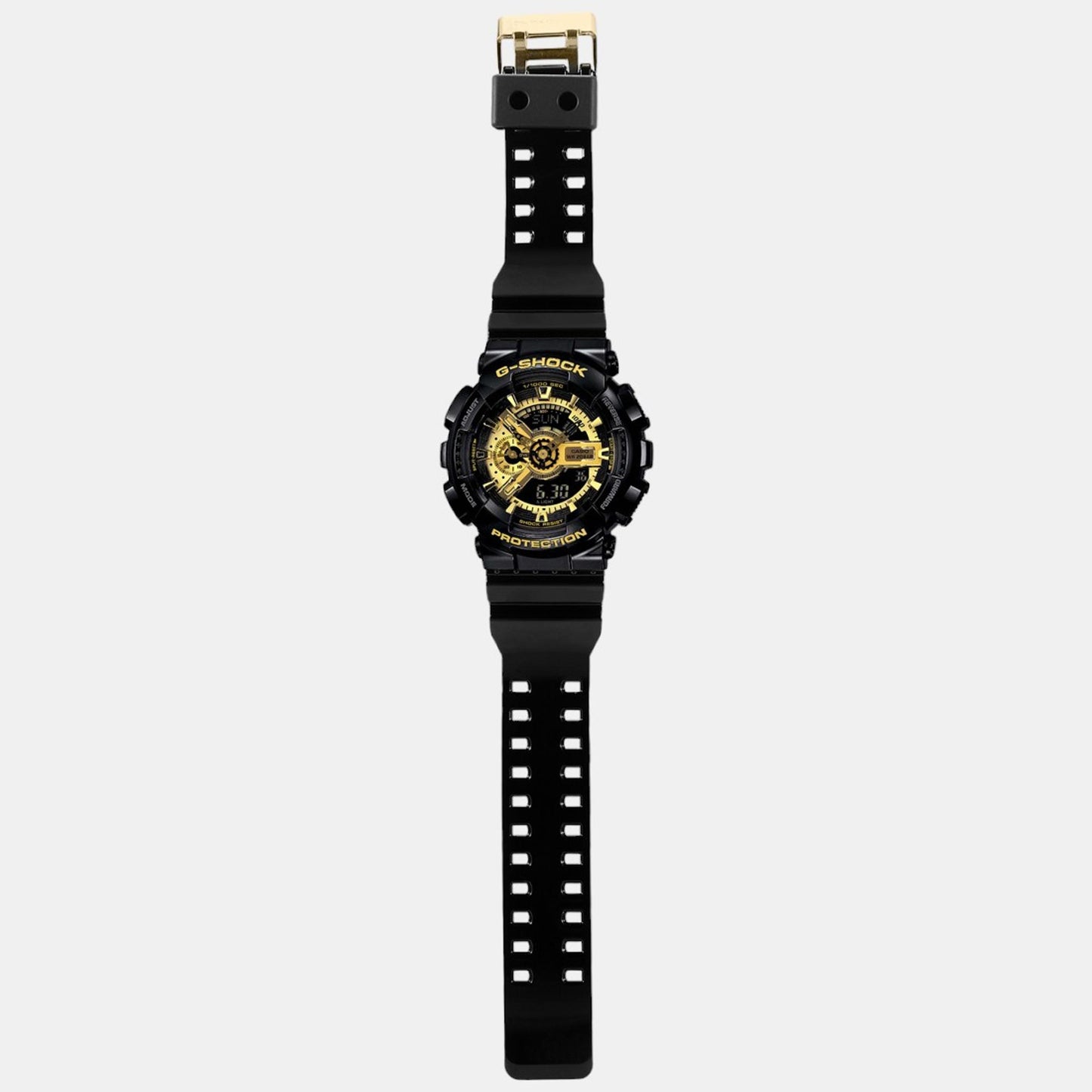 G-Shock Men Black Analog-Digital Resin Watch GA-110GB-1ADR - G339