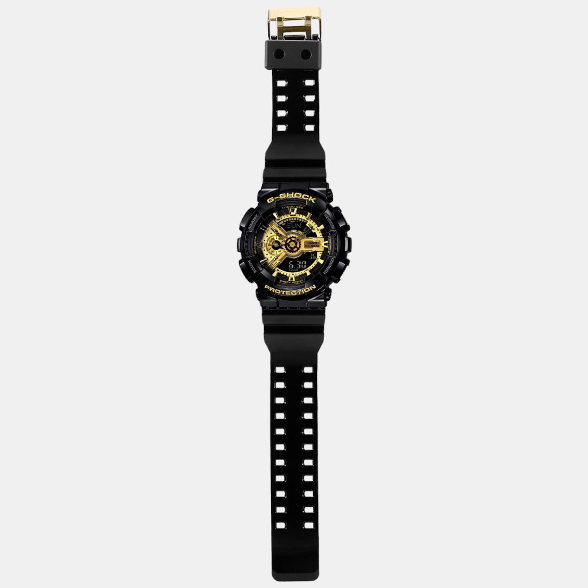 G-Shock Men Quartz Two Tone Dial Analog-Digital Resin Watch G339