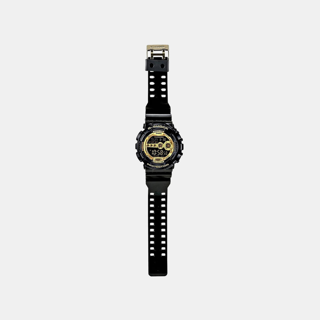 G-Shock Men Quartz Gold Dial Digital Resin Watch G340