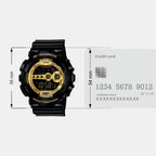 G-Shock Men Quartz Gold Dial Digital Resin Watch G340