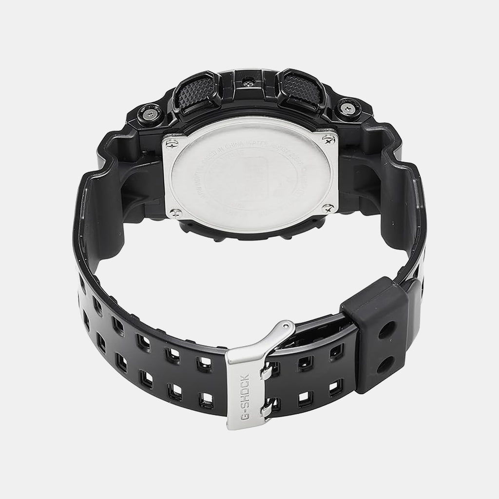G-Shock Men Quartz Black Dial Analog-Digital Resin Watch G348