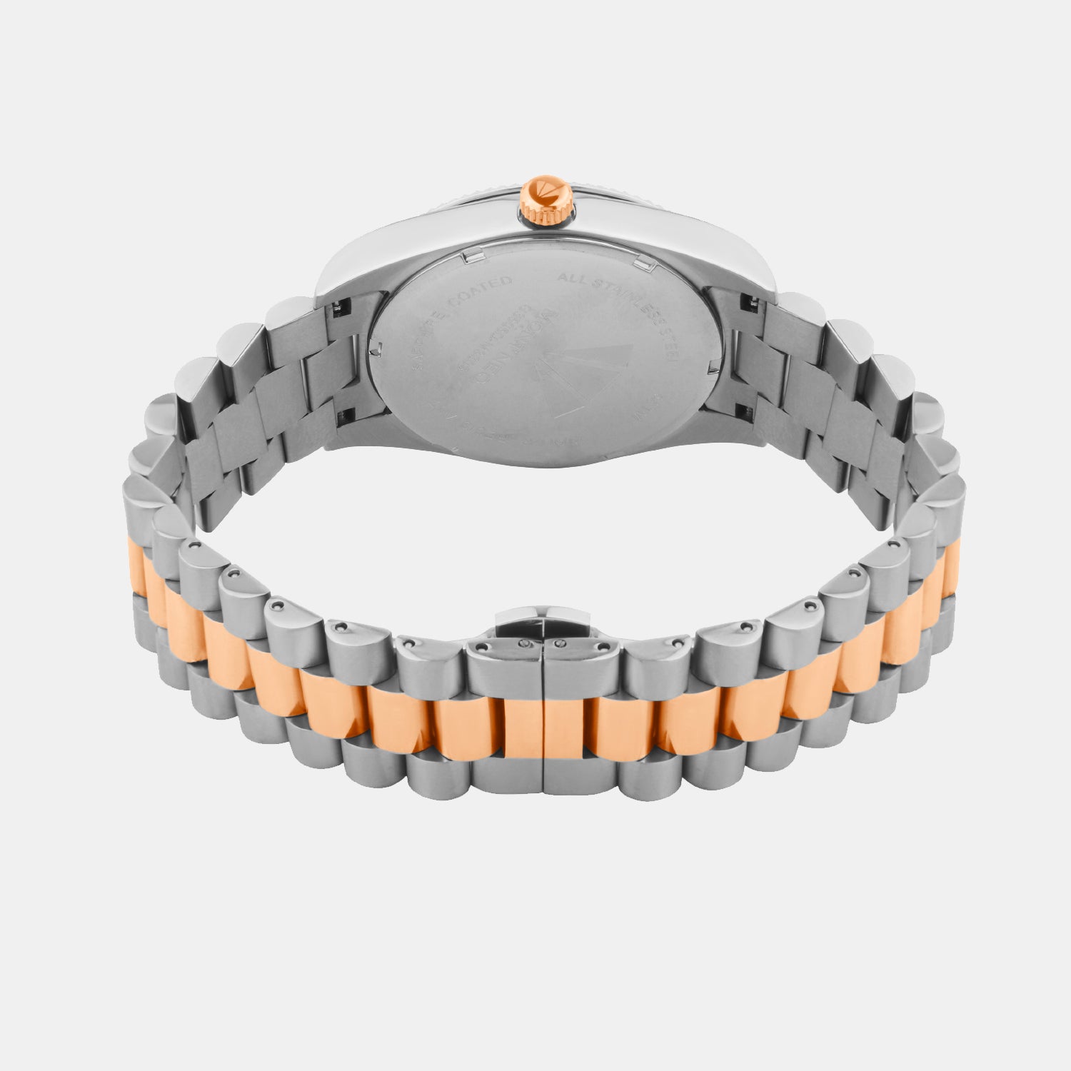 Men Quartz Silver Dial Analog Stainless Steel Watch G3505D-M1303