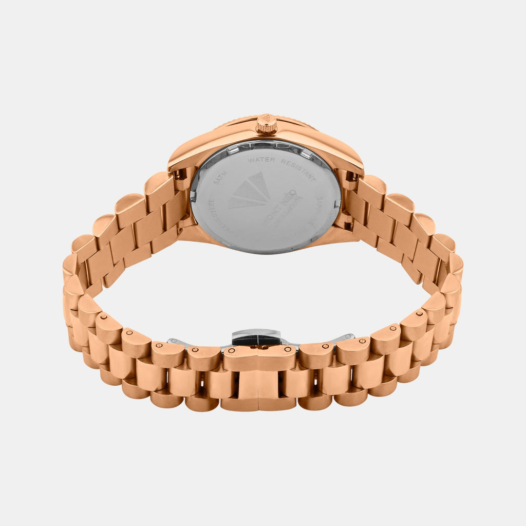 Men Quartz Black Dial Analog Stainless Steel Watch G3505D-M3304