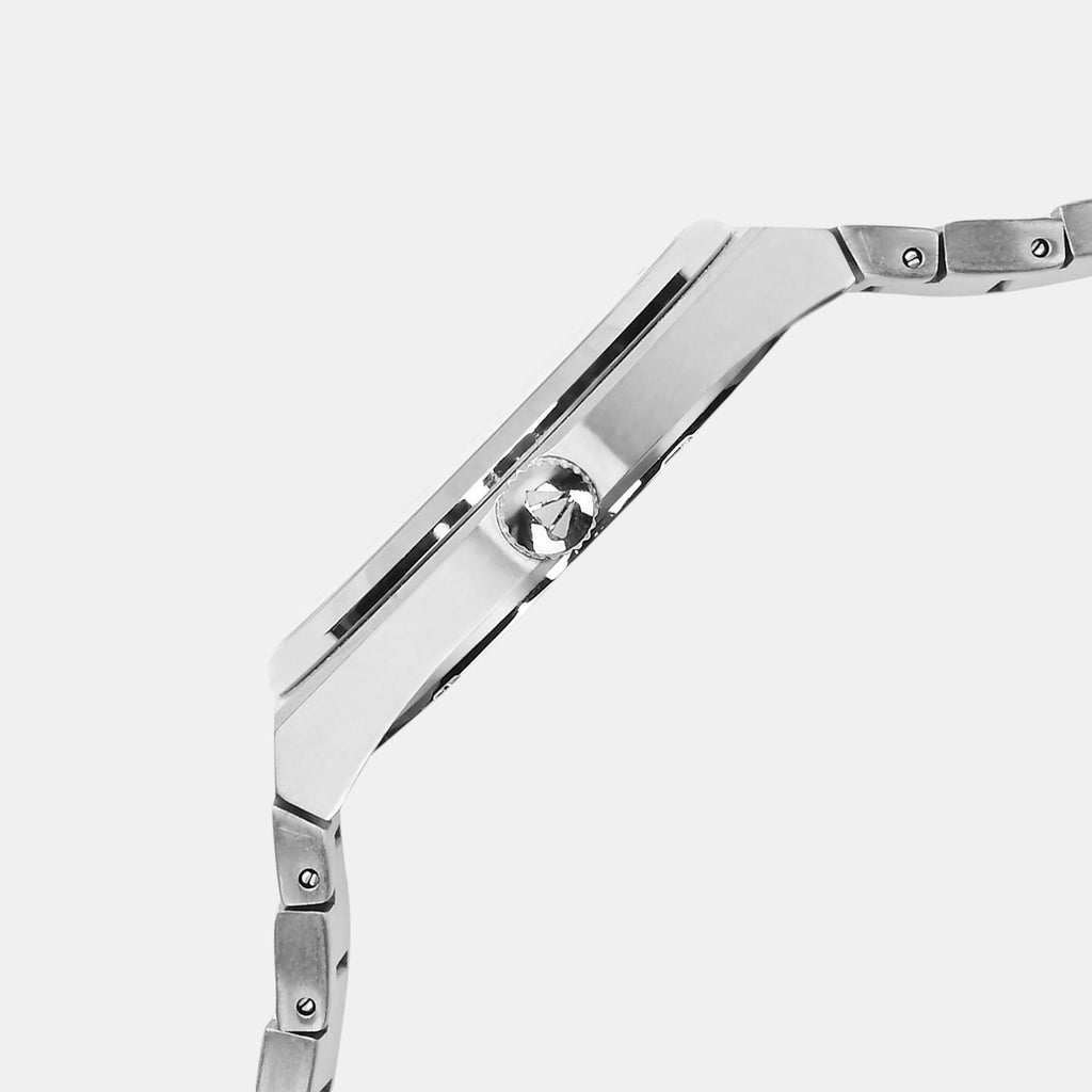 Men Quartz Blue Dial Analog Metal Watch 3509E-M1105