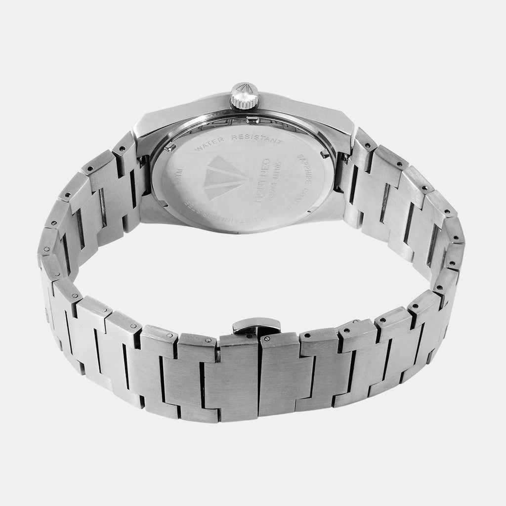 Men Quartz Blue Dial Analog Metal Watch G3509E-M1105