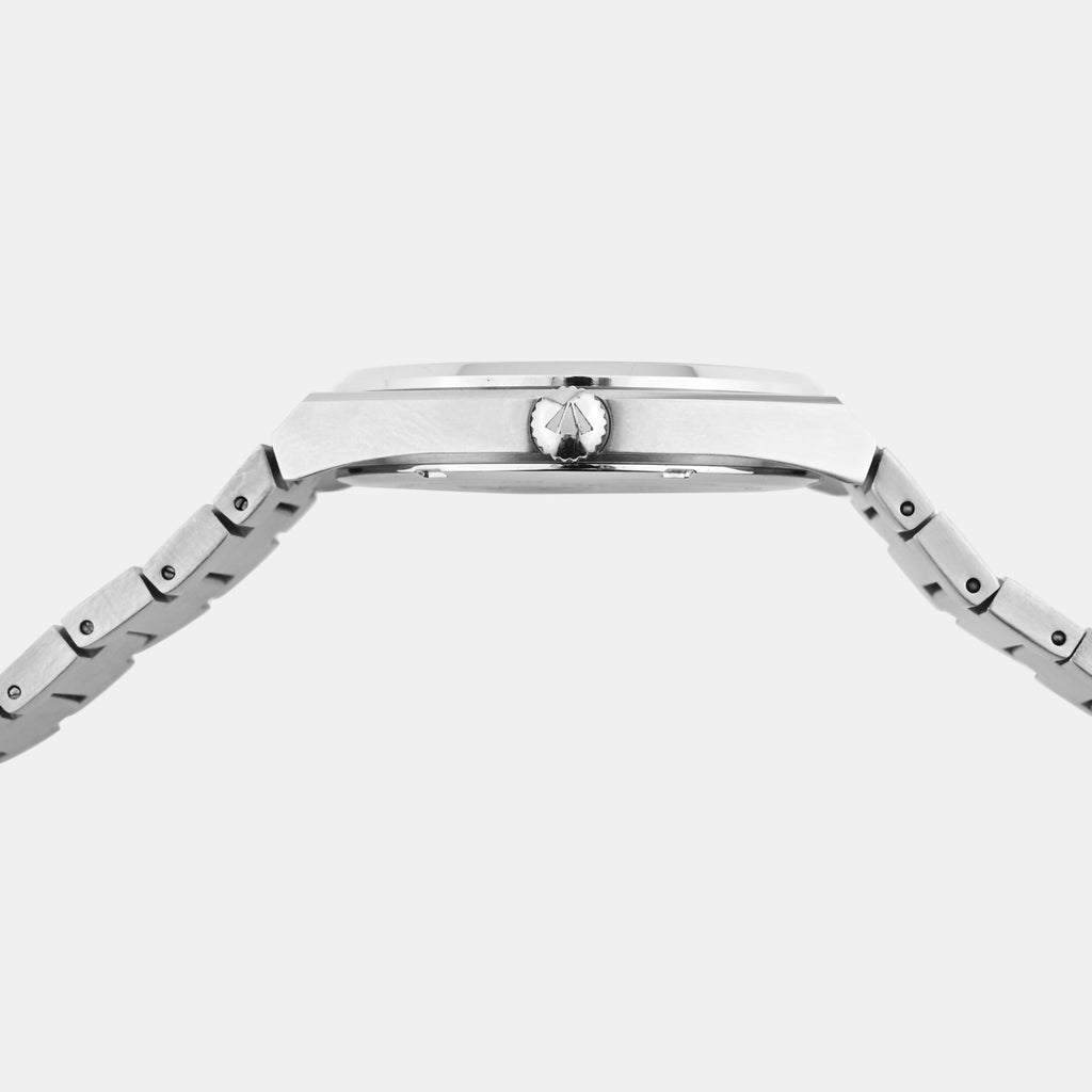 Men Quartz Blue Dial Analog Metal Watch 3509E-M1118