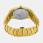 Men Quartz Black Dial Analog Metal Watch 3509E-M2204