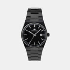 Men Quartz Black Dial Analog Metal Watch G3509E-M4404