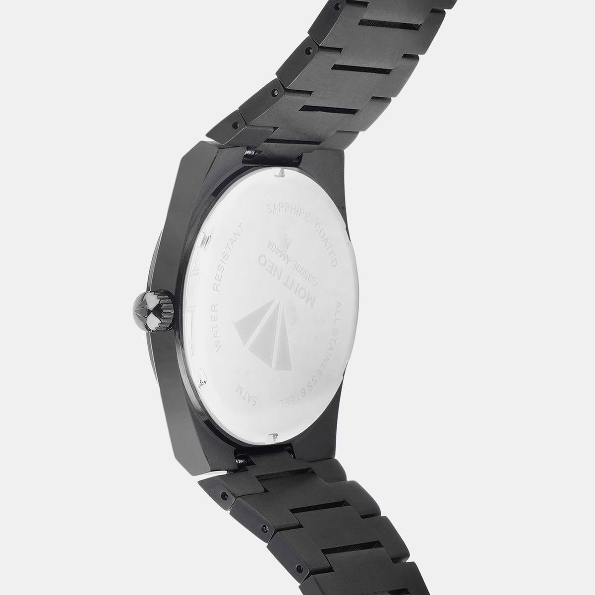 Men Quartz Black Dial Analog Metal Watch G3509E-M4404