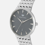 Men Quartz Grey Dial Analog Metal Watch G3522T-M1105