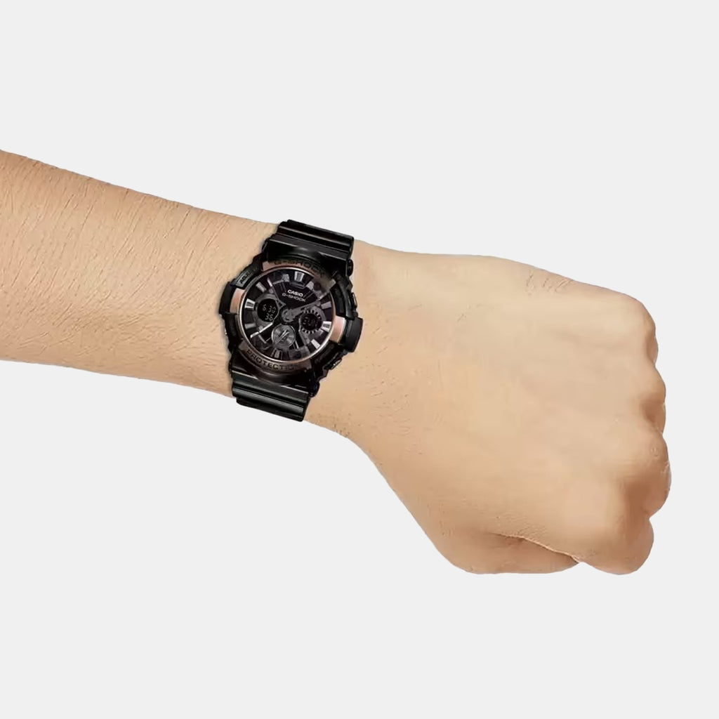 G-Shock Men Quartz Black Dial Analog-Digital Resin Watch G402
