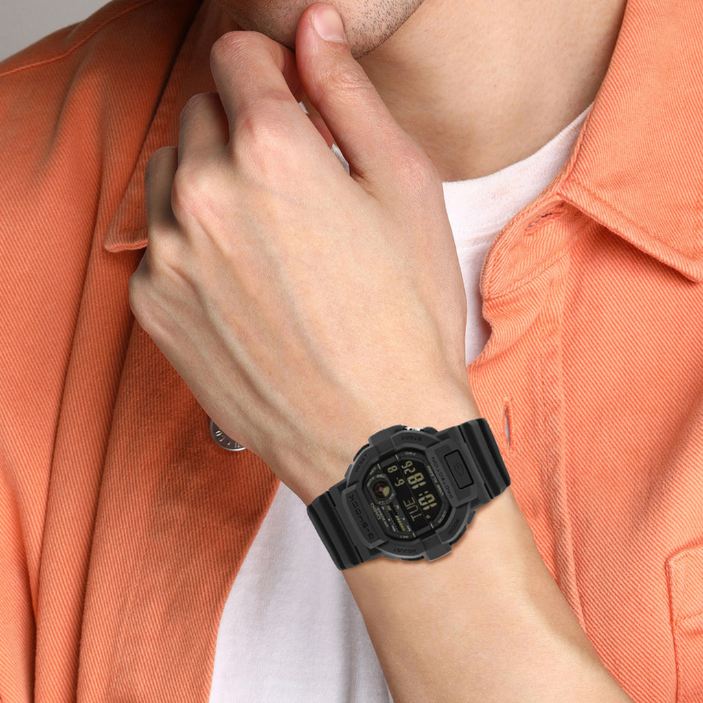 G-Shock Men Quartz Grey Dial Digital Resin Watch G441