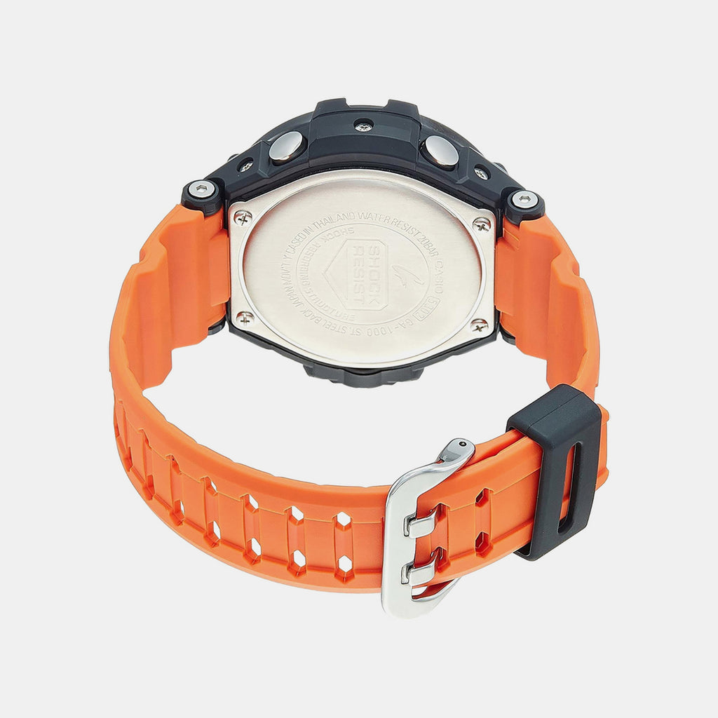 G-Shock Men Quartz Red Dial Analog-Digital Resin Watch G468