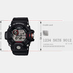 G-Shock Men Quartz Black Dial Digital Resin Watch G485