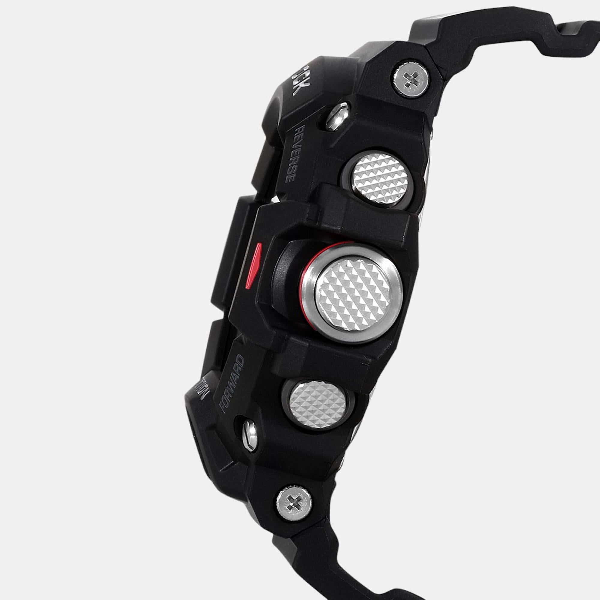 G-Shock Men Quartz Black Dial Digital Resin Watch G485