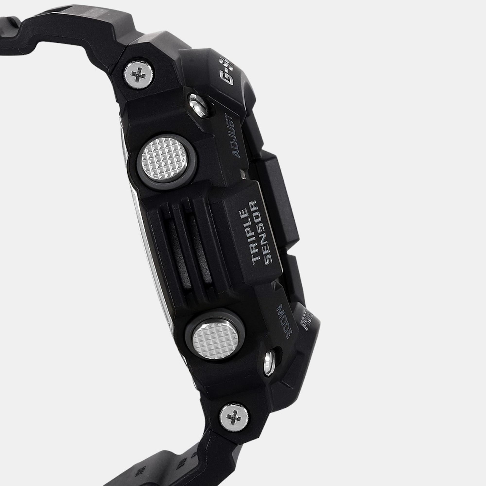 G-Shock Men Quartz Black Dial Digital Resin Watch G485