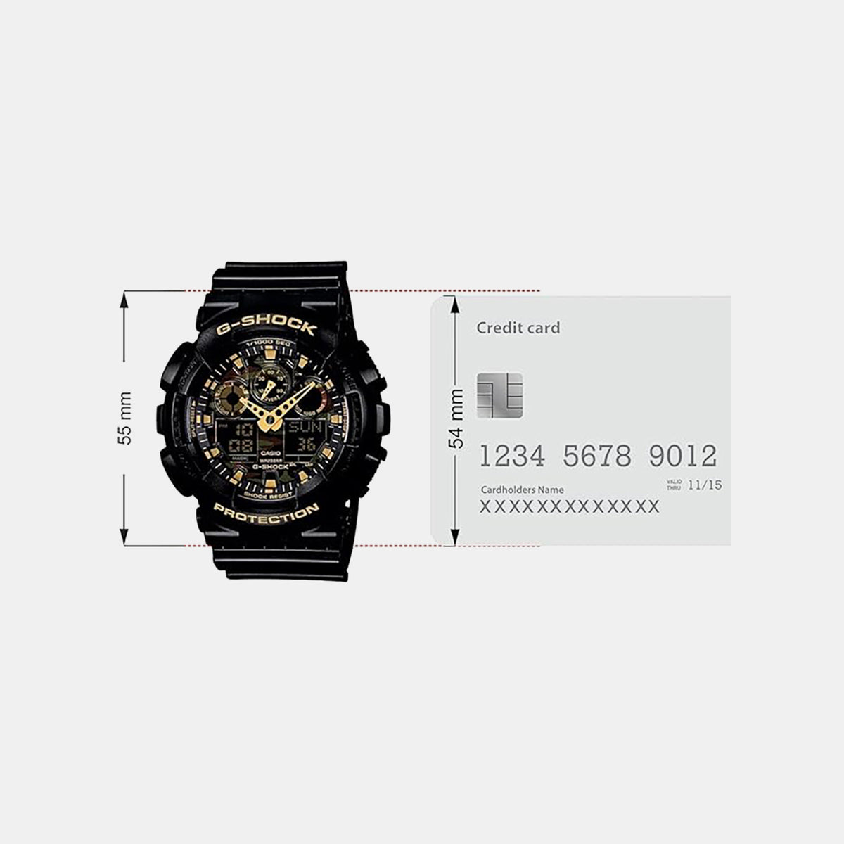 G-Shock Men Quartz Multicolour Dial Analog-Digital Resin Watch G519