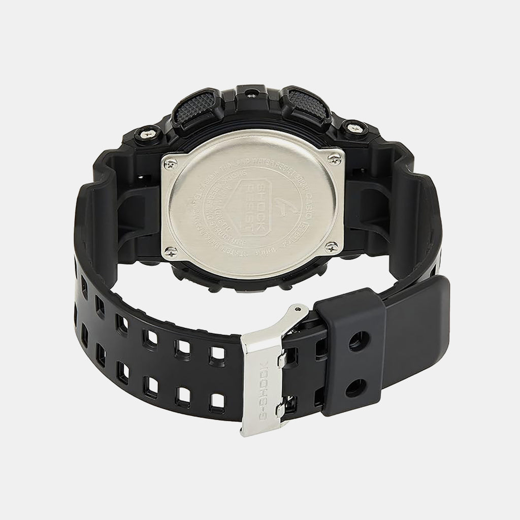 G-Shock Men Quartz Black Dial Analog-Digital Resin Watch G520