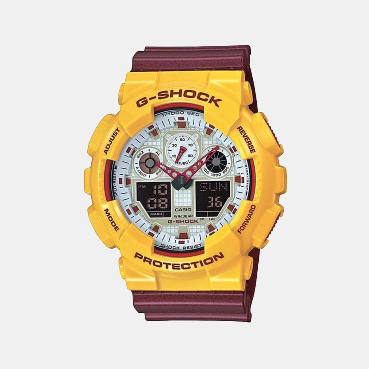 G-Shock Men Quartz Black Dial Analog-Digital Resin Watch G534