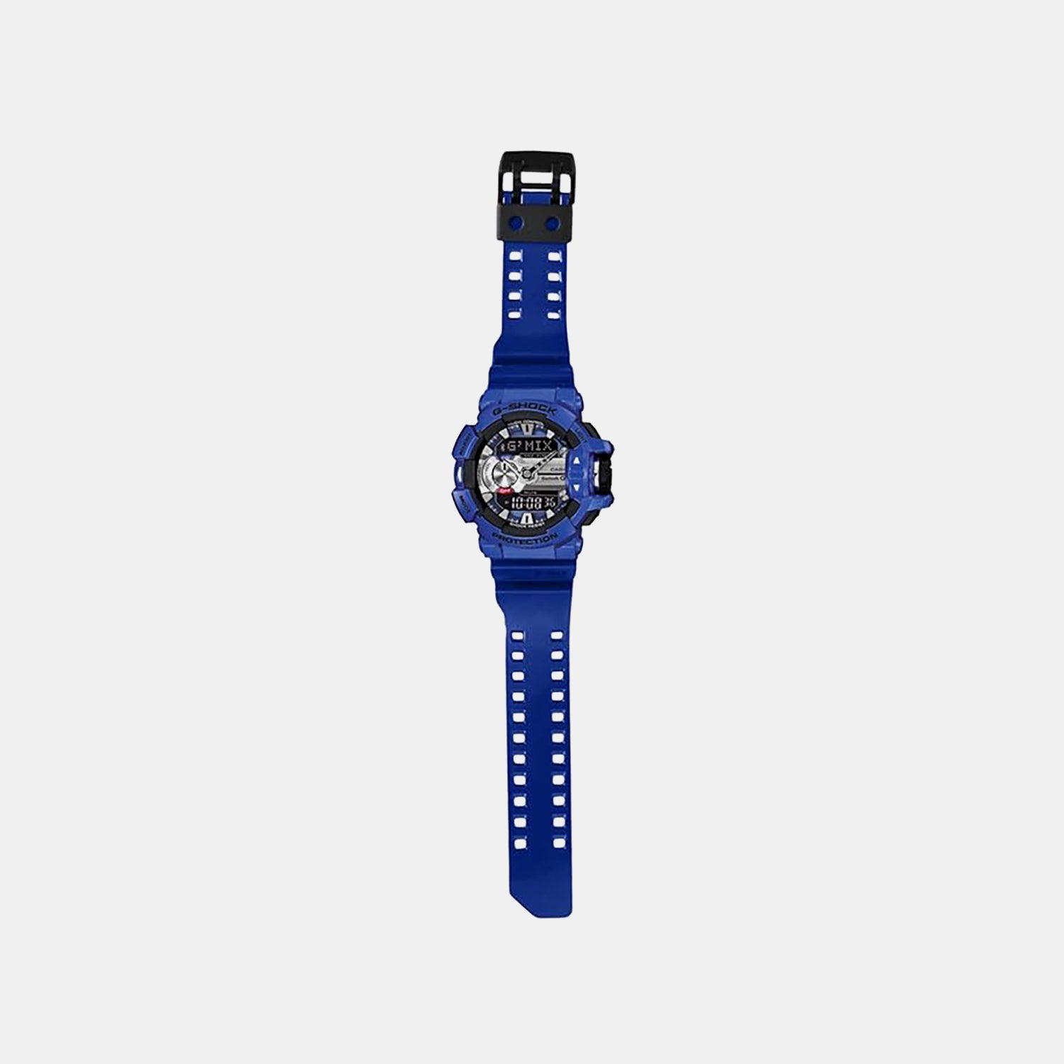 G-Shock Men Quartz Blue Dial Analog-Digital Resin Watch G558