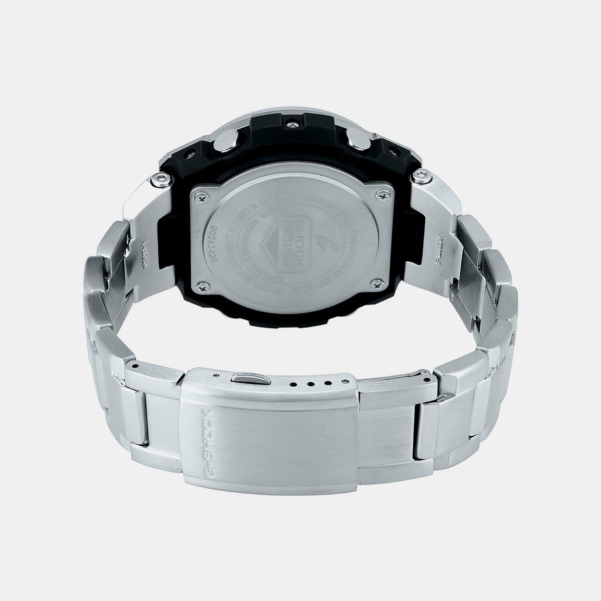 G-Shock Men Quartz Black Dial Analog-Digital Stainless Steel Watch G604