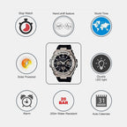 G-Shock Men Quartz Black Dial Analog-Digital Resin Watch G609