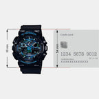 G-Shock Men Quartz Blue Dial Analog-Digital Resin Watch G625