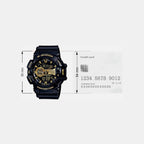 G-Shock Men Quartz Gold Dial Analog-Digital Resin Watch G651