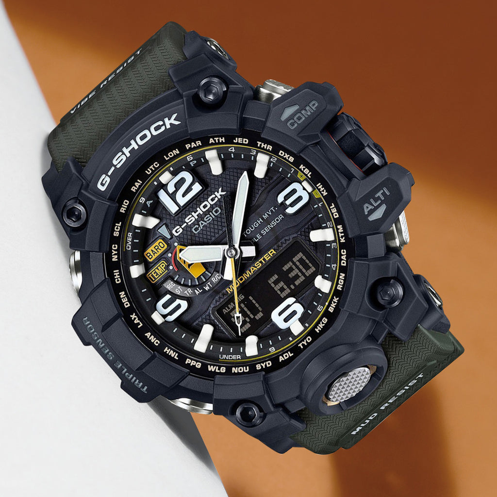 G-Shock Men Quartz Black Dial Analog-Digital Resin Watch G652