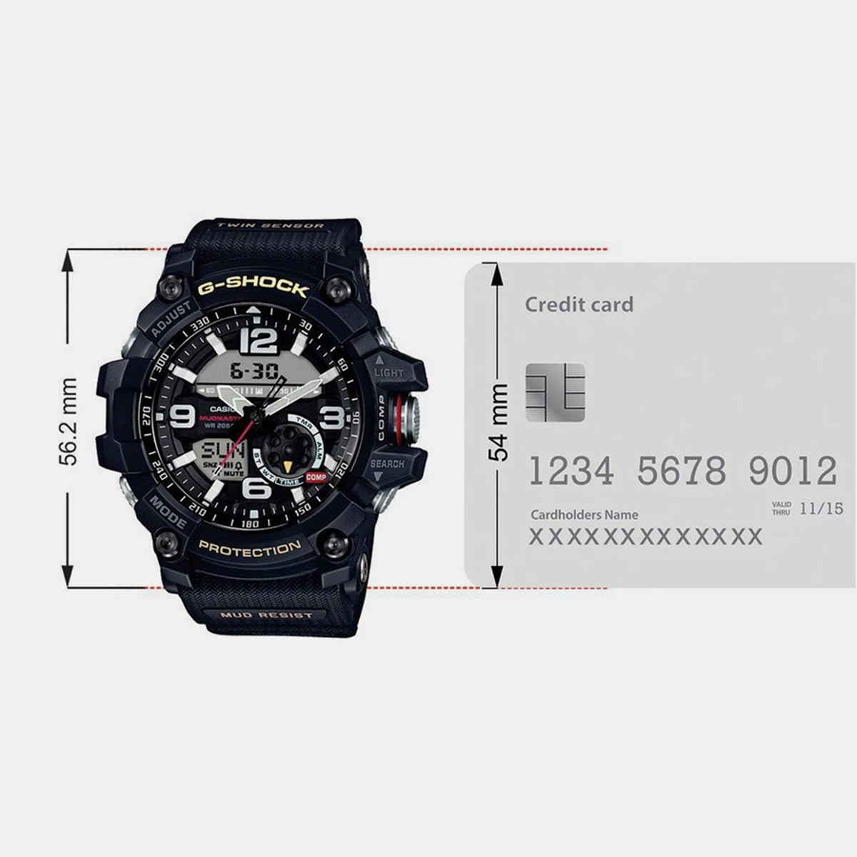 G-Shock Men Quartz Black Dial Analog-Digital Resin Watch G660