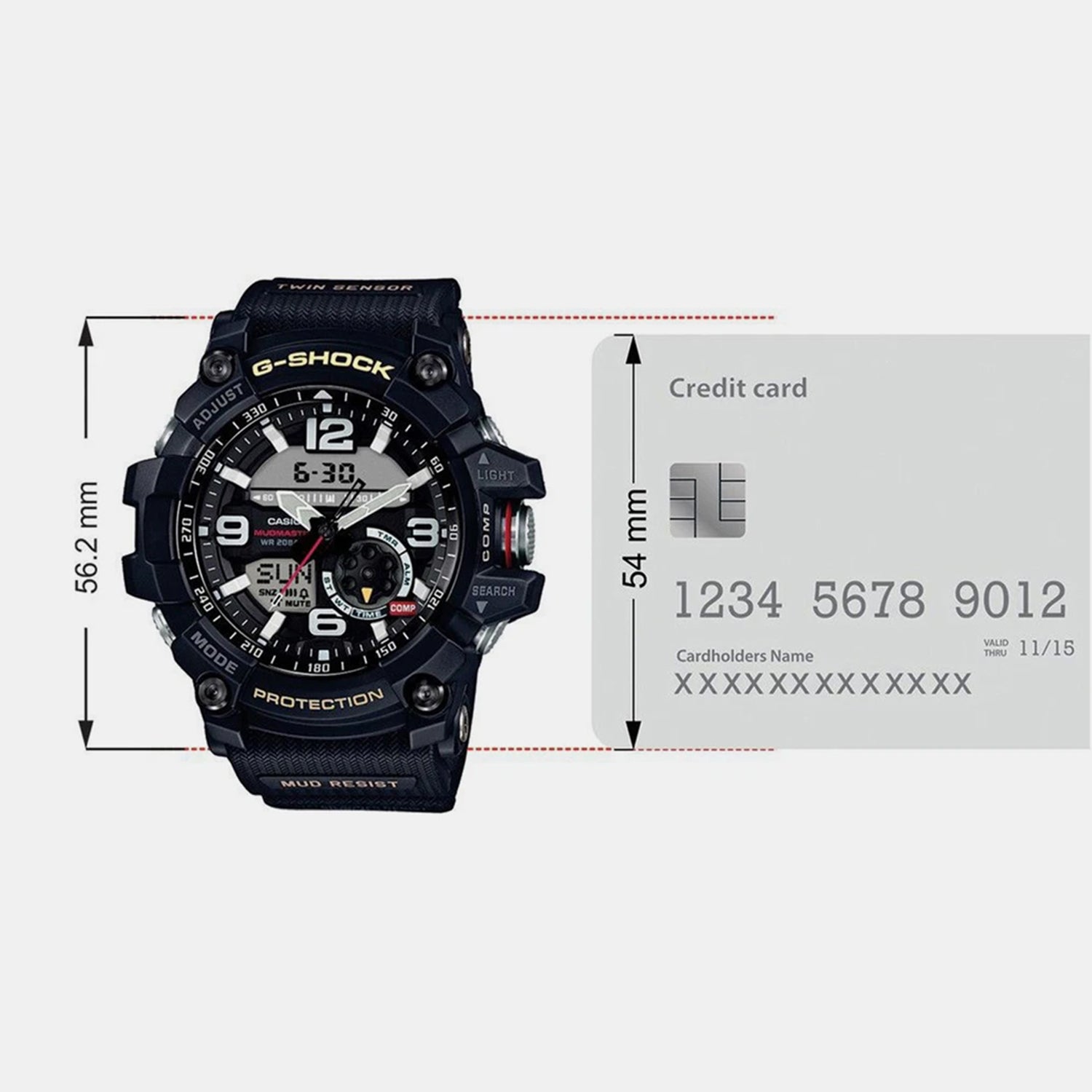 G-Shock Men Quartz Black Dial Analog-Digital Resin Watch G660
