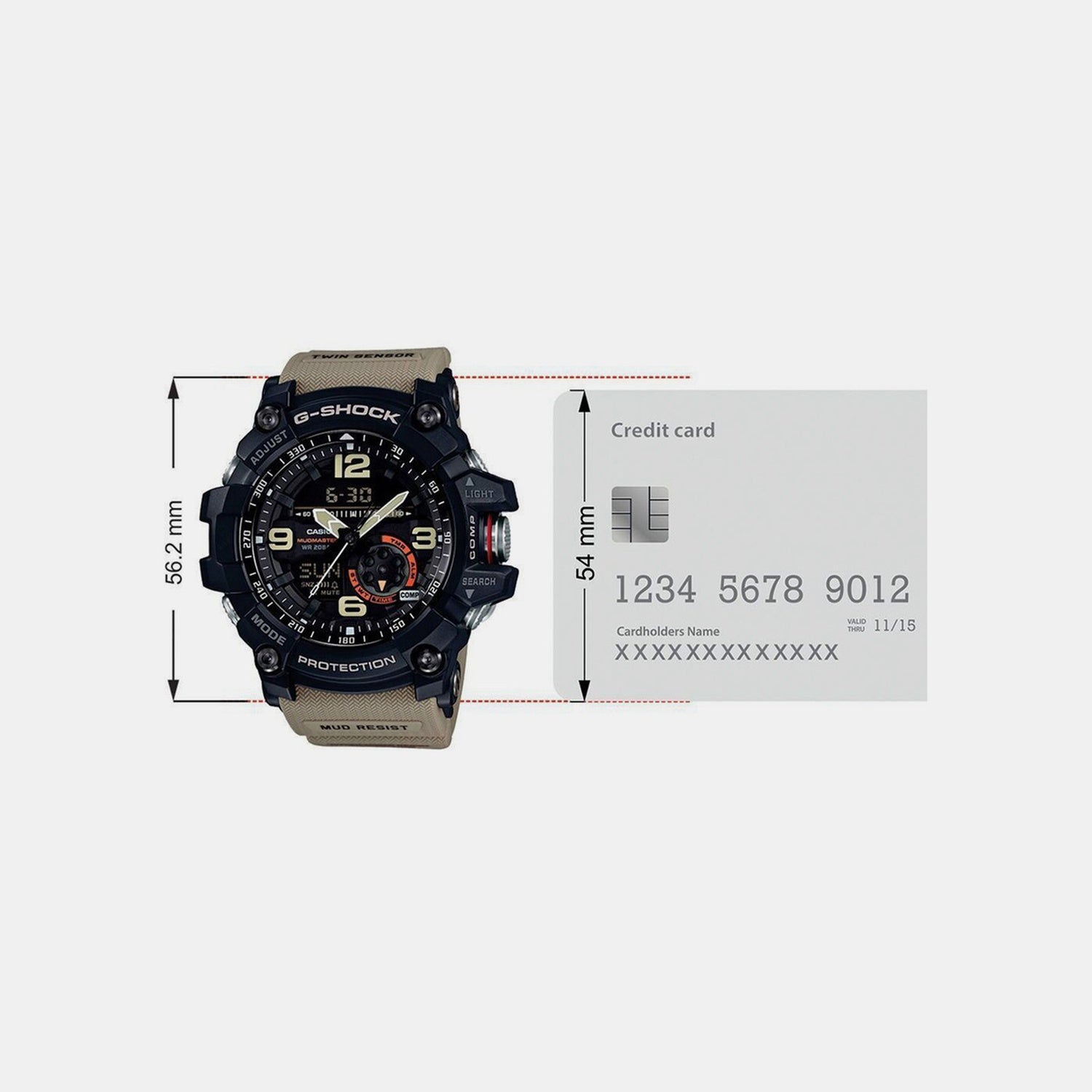 G-Shock Men Quartz Black Dial Analog-Digital Resin Watch G661