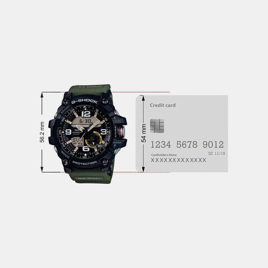 G-Shock Men Quartz Black Dial Analog-Digital Resin Watch G662