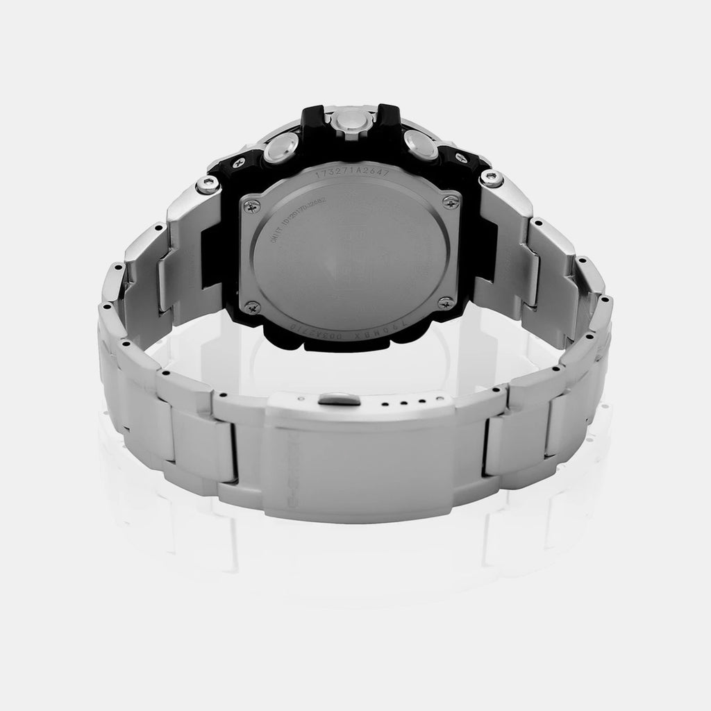 G-Shock Men Quartz Black Dial Analog Stainless Steel Watch G790