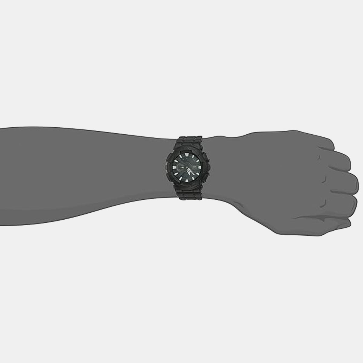 G-Shock Men Quartz Black Dial Analog-Digital Resin Watch G810