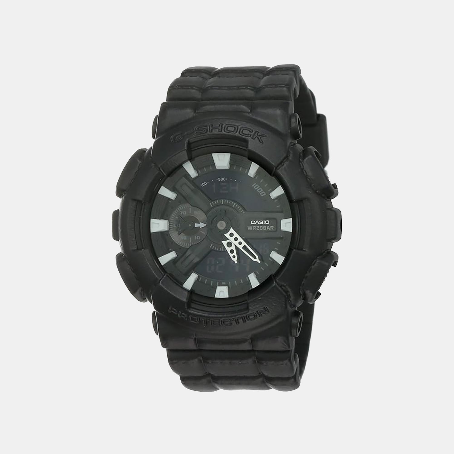G-Shock Men Quartz Black Dial Analog Resin Watch G810