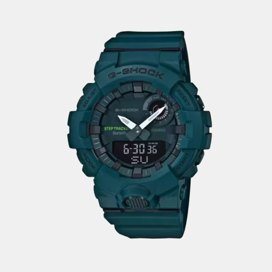 G-Shock Men Quartz Green Dial Analog-Digital Resin Watch G834