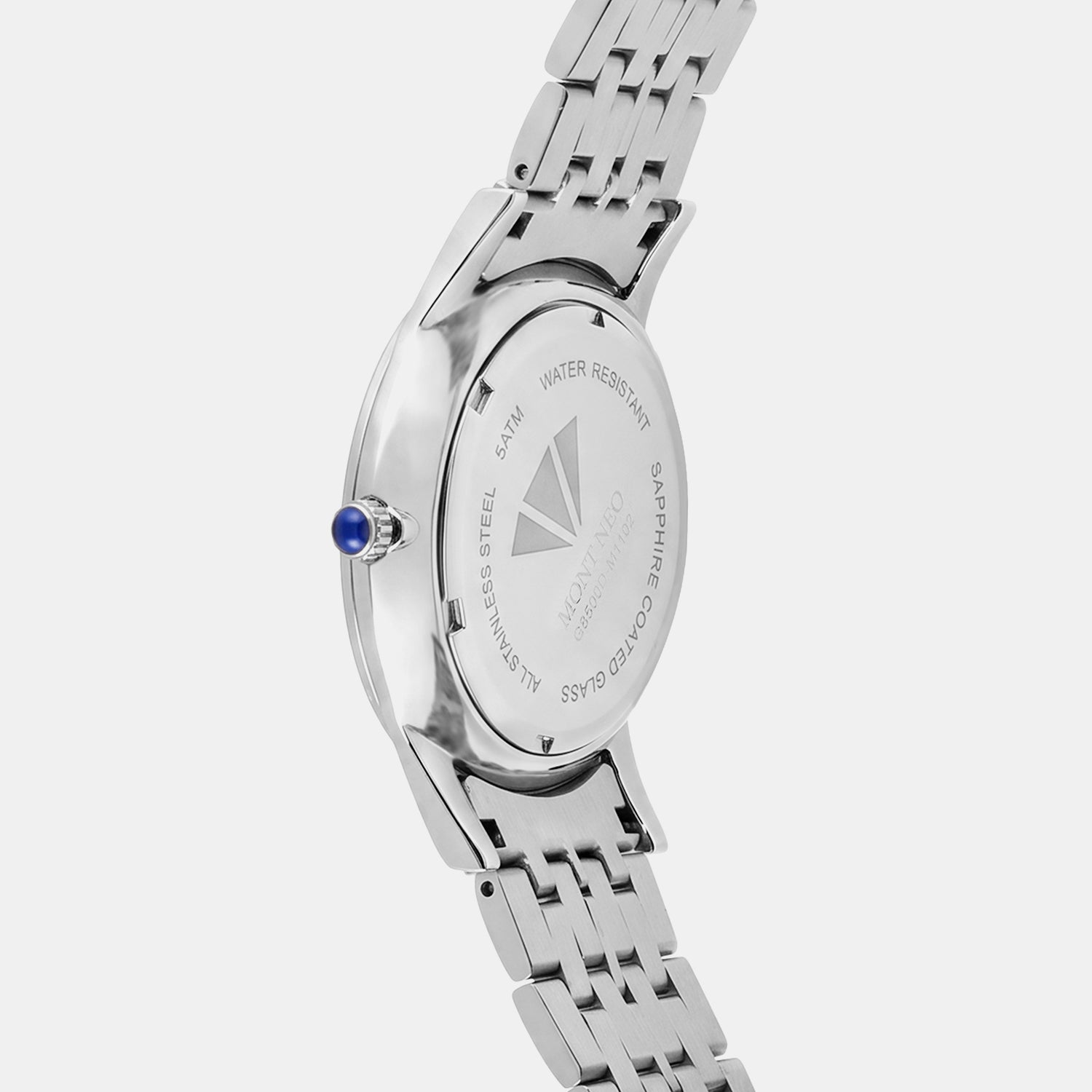 Regular Men Quartz Silver Dial Analog Stainless Steel Watch G8500D-M1102