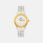 Men Quartz Silver Dial Analog Metal Watch G8500D-M1203