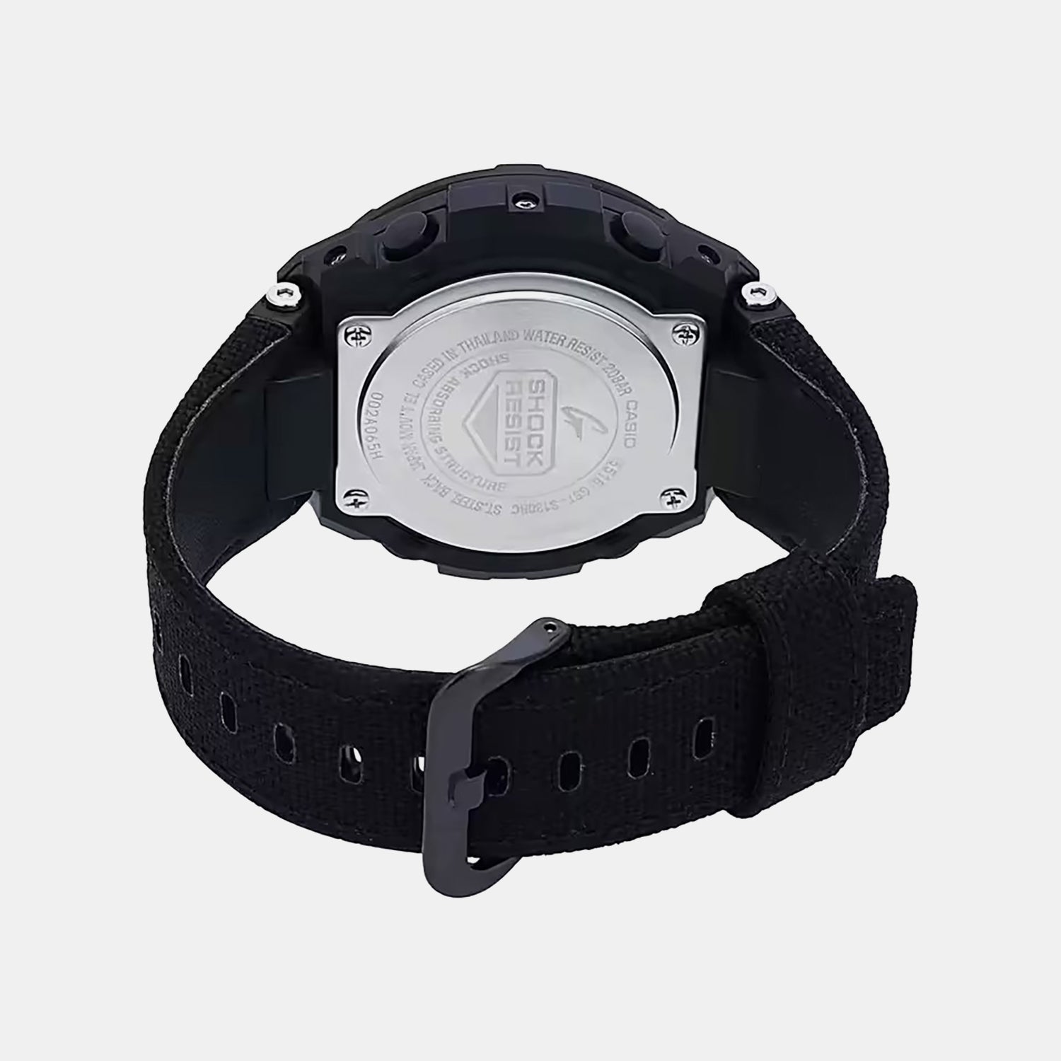 G-Shock Men Quartz Black Dial Analog-Digital Leather Watch G858
