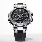 G-Shock MT-G Men Solar Black Dial Chronograph Resin Watch G866
