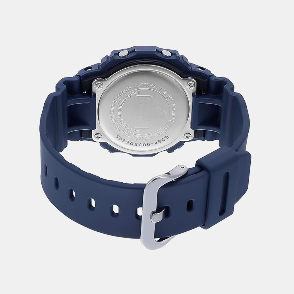 G-Shock Men Quartz Black Dial Digital Resin Watch G964