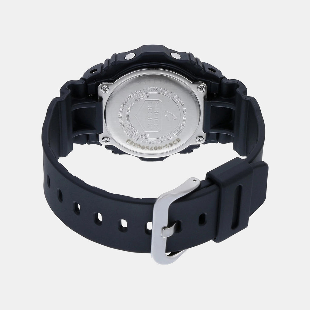 G-Shock Men Quartz Black Dial Digital Resin Watch G965