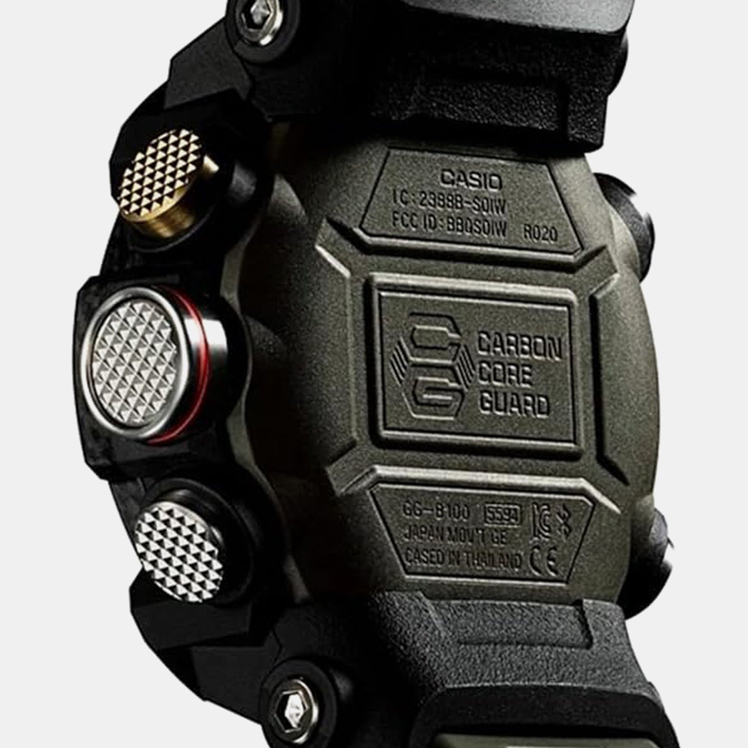 G-Shock Men Quartz Black Dial Analog-Digital Resin Watch G972