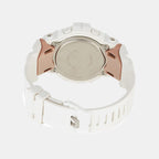 G-Shock Women Quartz White Dial Analog-Digital Resin Watch G998