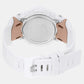 G-Shock Women Quartz White Dial Analog-Digital Resin Watch G998