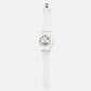 G-Shock Women Quartz White Dial Analog-Digital Resin Watch G998
