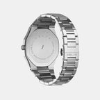 Geome Men Quartz Black Dial Chronograph Stainless Steel Watch GEOME