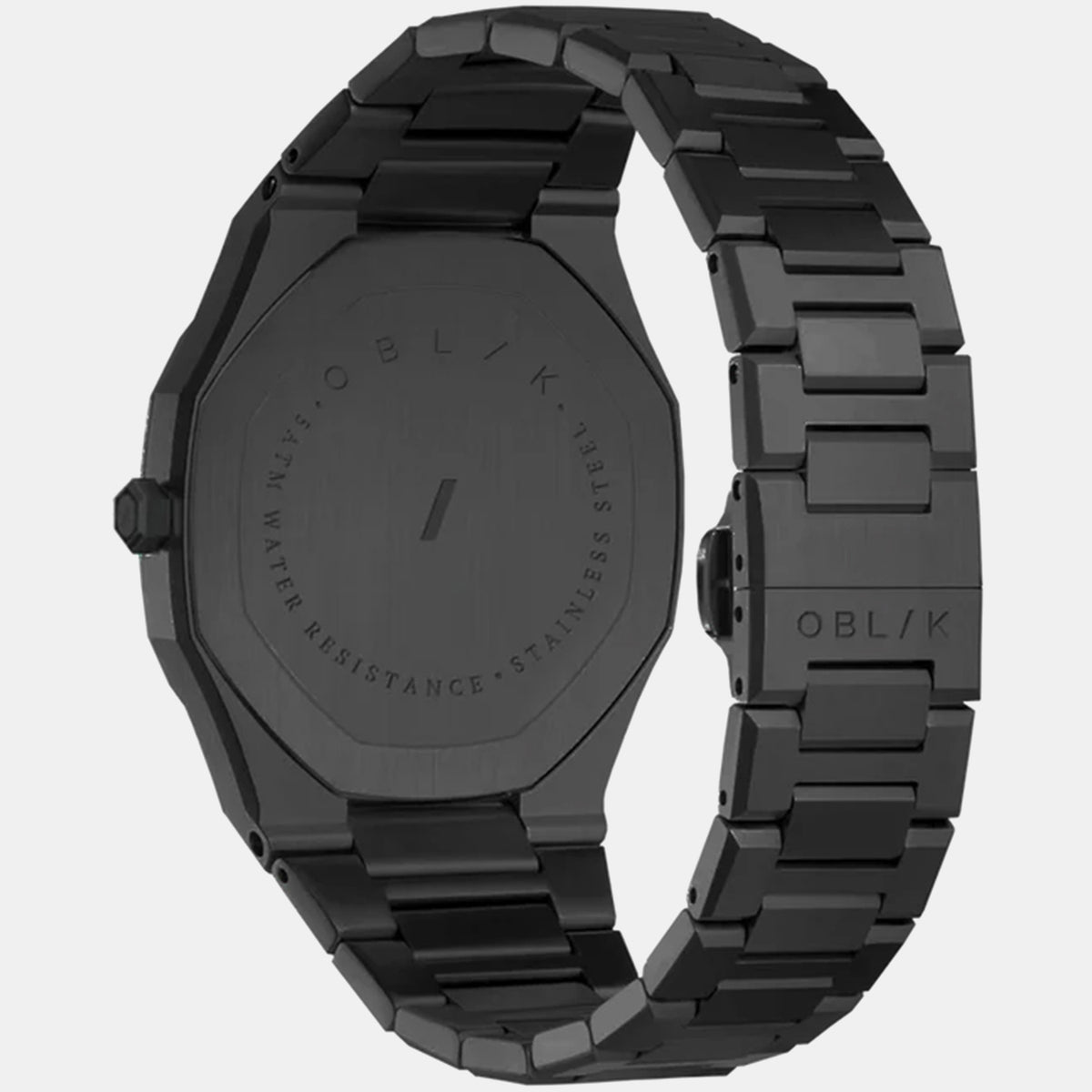 Geome Men Quartz Black Dial Analog Stainless Steel Watch GEOME SPORT STEALTH
